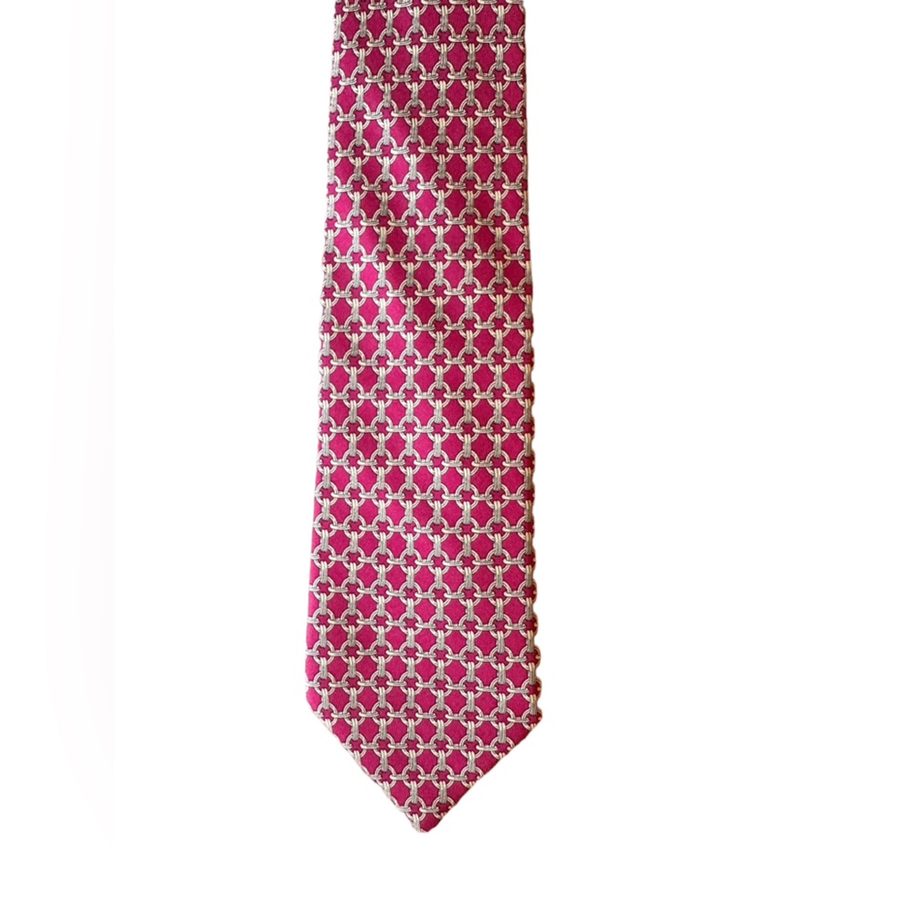 Hermes Silk Tie Vintage
